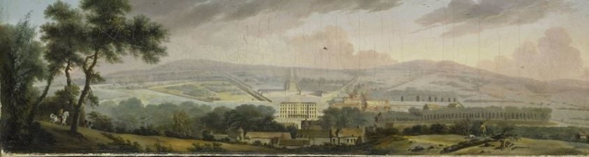 View of the back of a Palace
