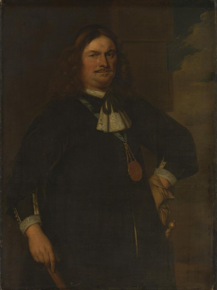 Portrait of Adriaen Banckert (c. 1620-1684), Vice Admiral of Zeeland