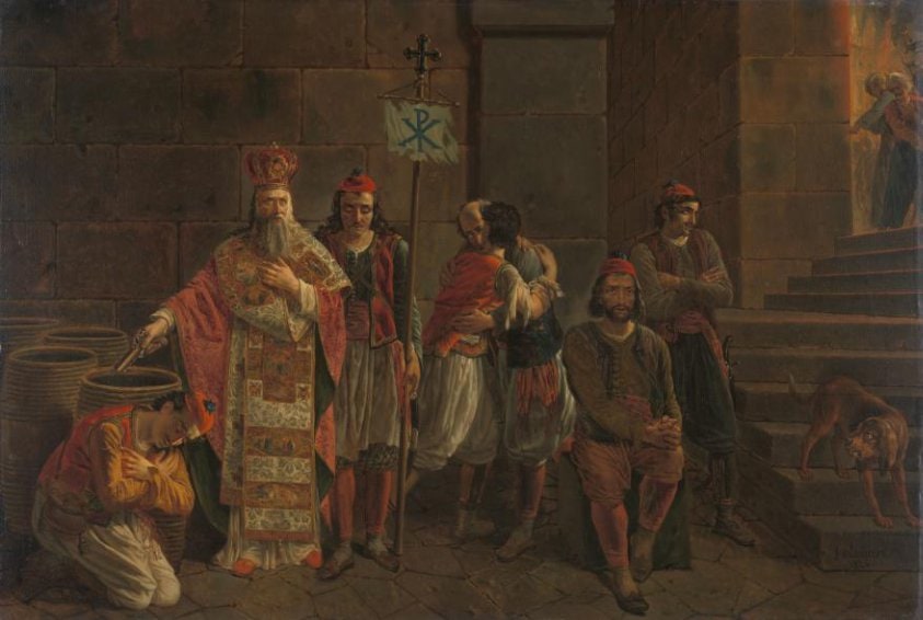 The Last Defenders of Missolonghi, 22 April 1826: an episode from the Greek War of Independence