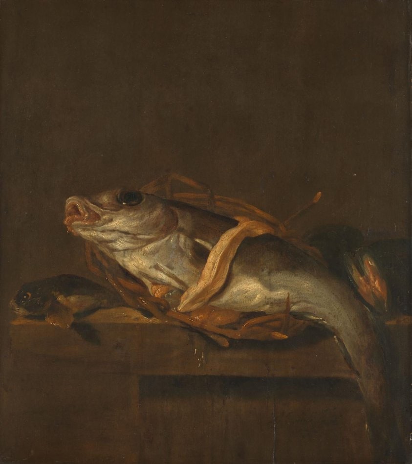 Still Life with a Haddock and Gurnard
