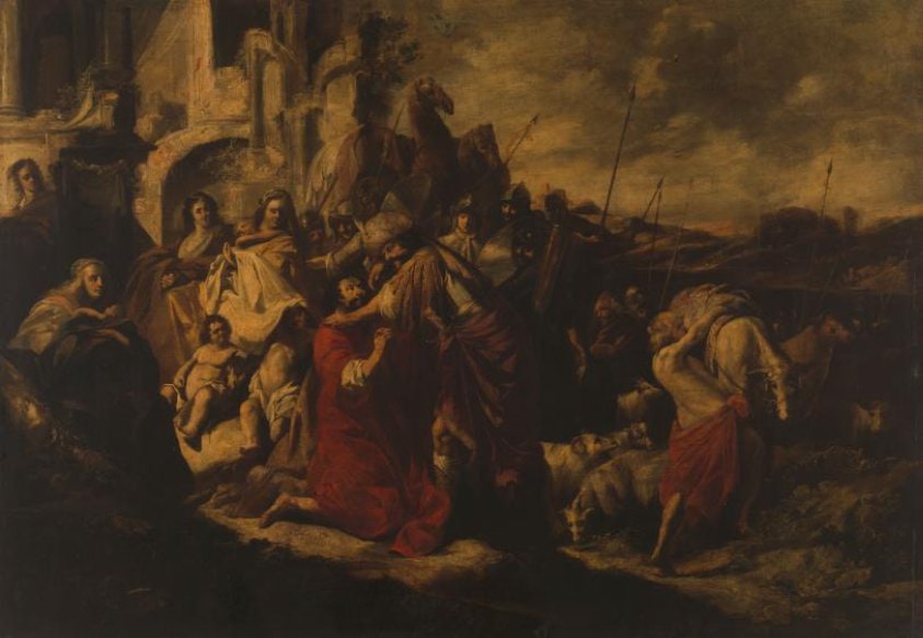 The Meeting of Jacob and Esau