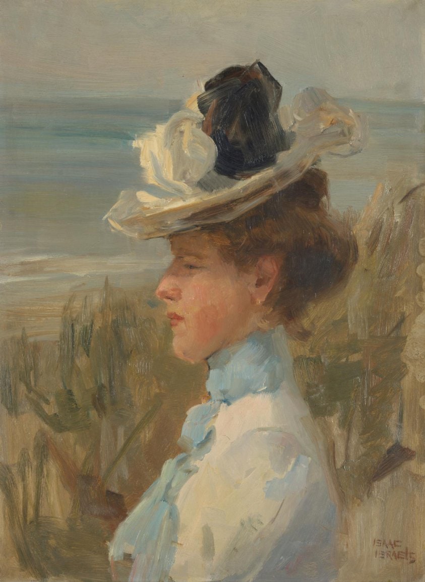 Young Woman, Gazing at the Sea