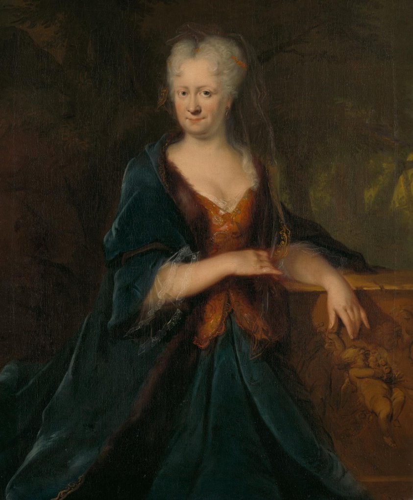 Portrait of Louise Christina Trip, wife of Gerrit Sichterman