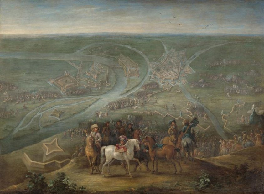 French Commanders at the Siege of Rheinberg, 1672