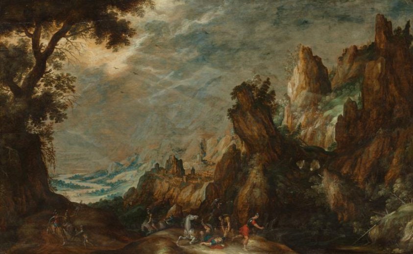 Landscape with Conversion of Saint Paul