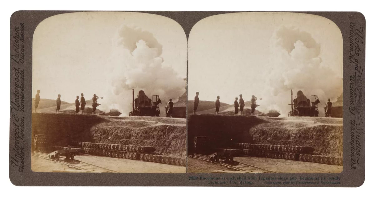 11’’ Siege gun shell, Port Arthur, China