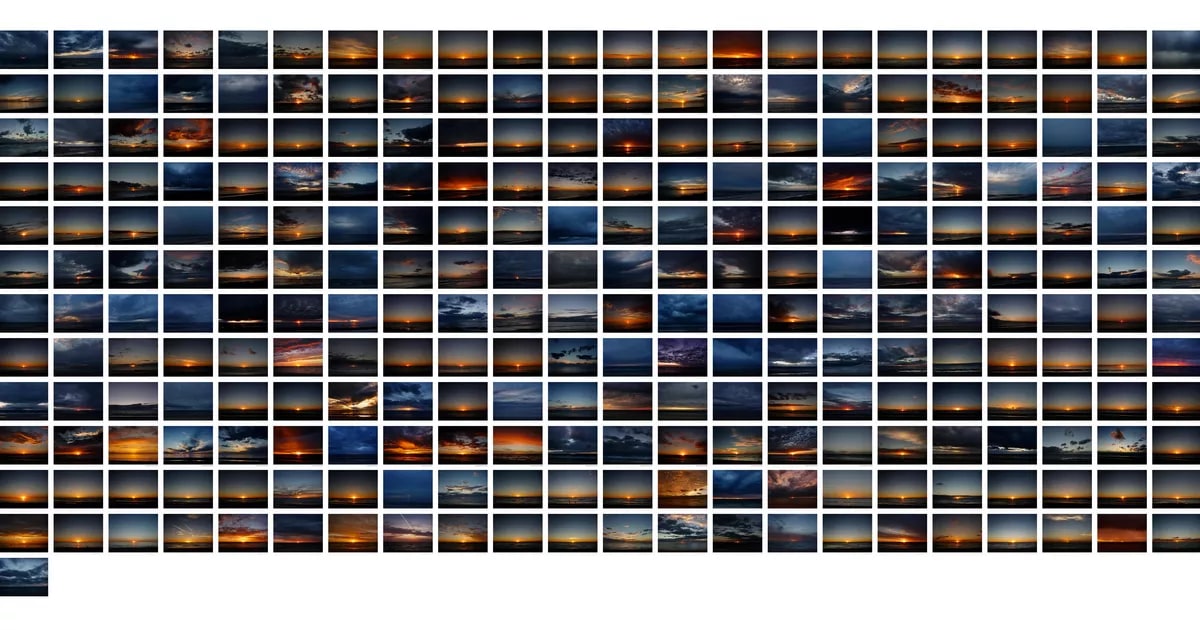 365 sunsets, Adelaide