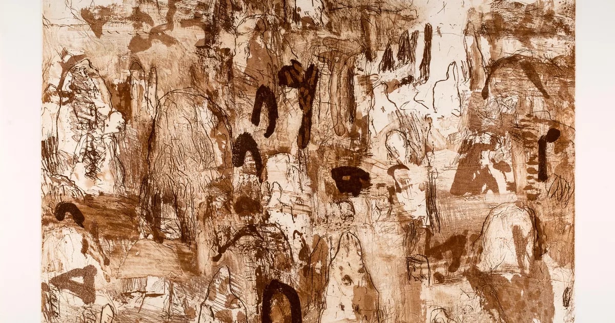 Among the termite mounds