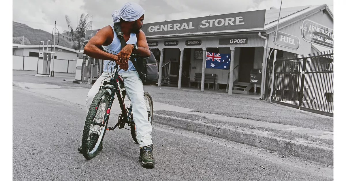 Banned “I’m banned from that store for a week... I don’t care! I’ll just keep riding past to the next shop.”  Amos Jnr.
