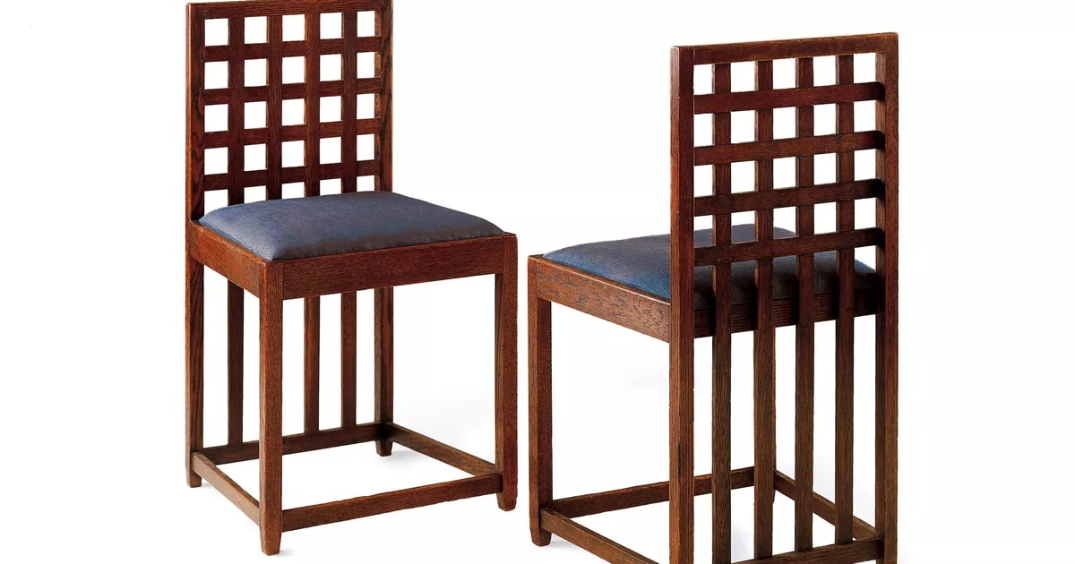 Chair for the Blue bedroom, Hous'hill, Nitshill, Glasgow
