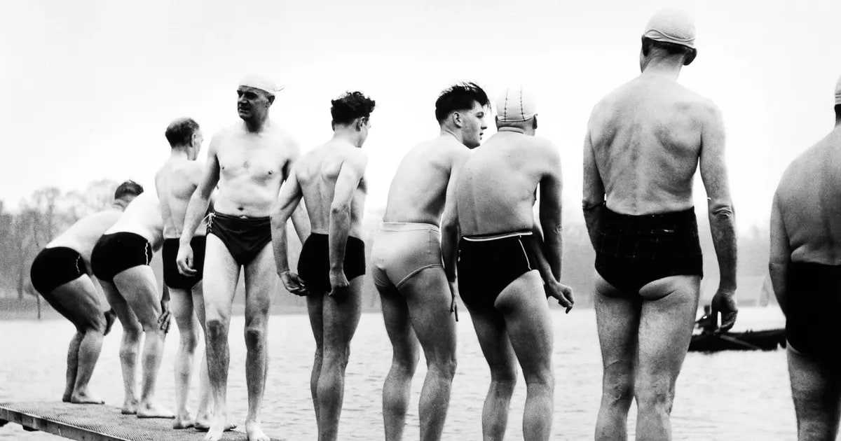 Christmas Day swim, the Serpentine