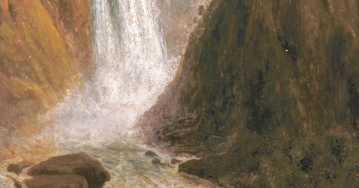 Die Kaskade von Terni (The waterfall at Terni)