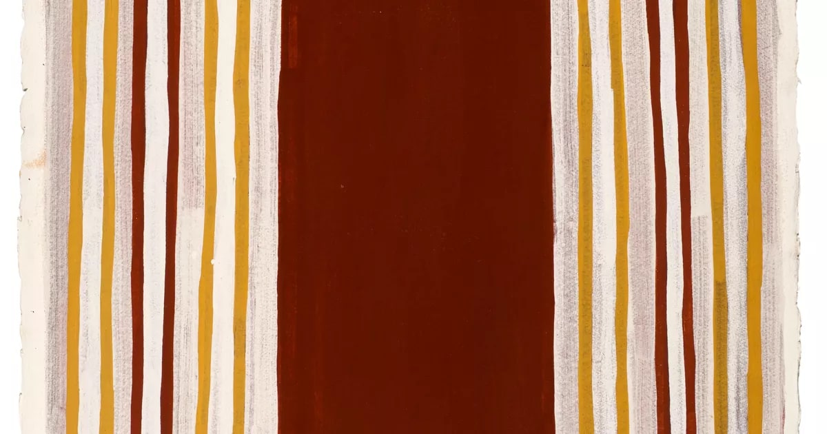 Djirriḏiḏi (Garrawurra body paint design)