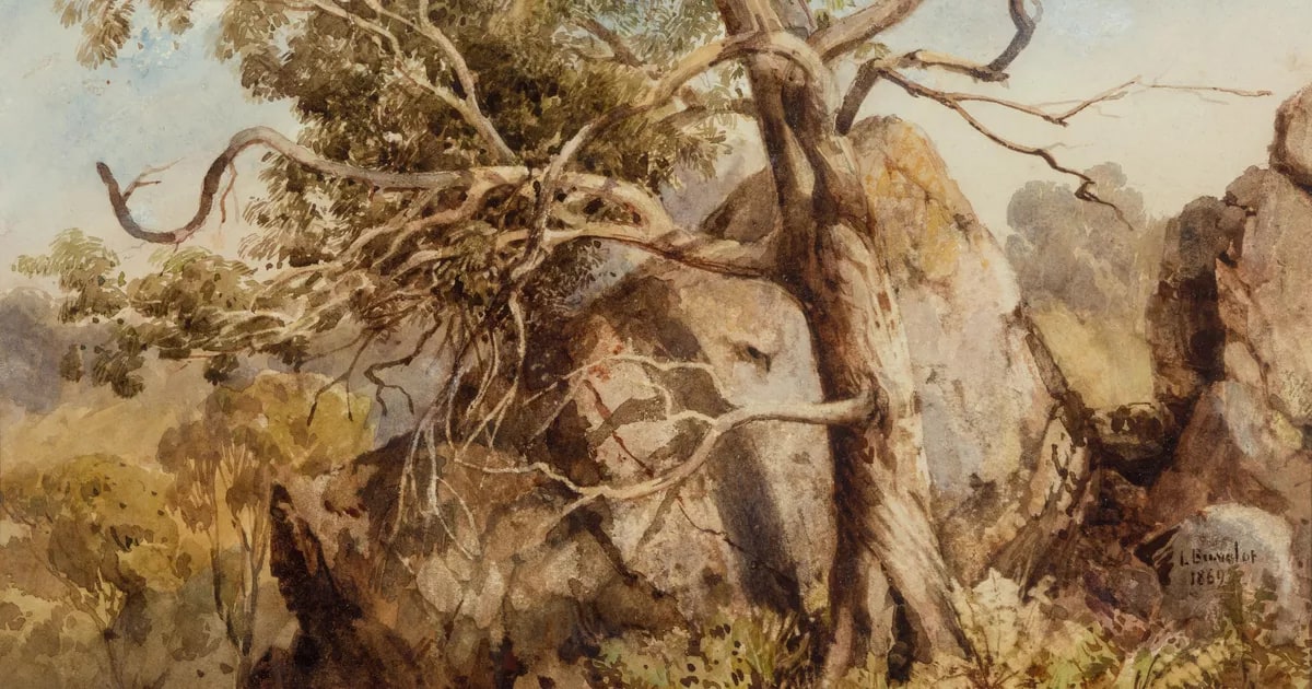 Hanging rock