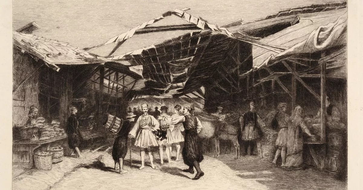 L' Agora (Souvenir d'Athènes)