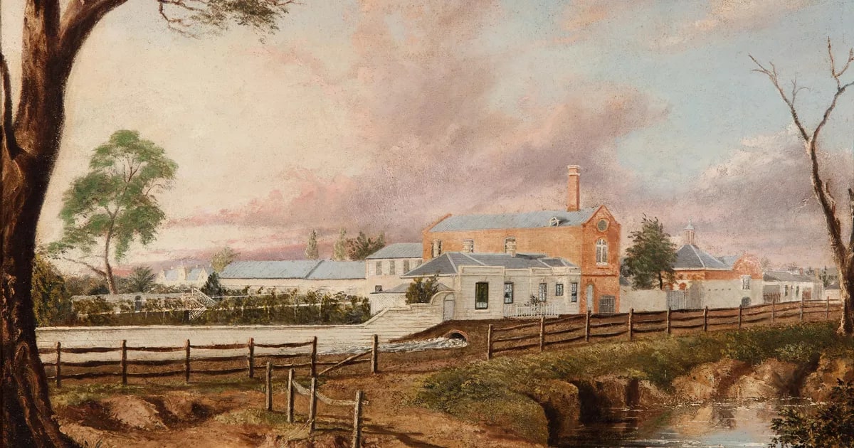 Logue’s Brewery, King William Street, Kent Town, 1863