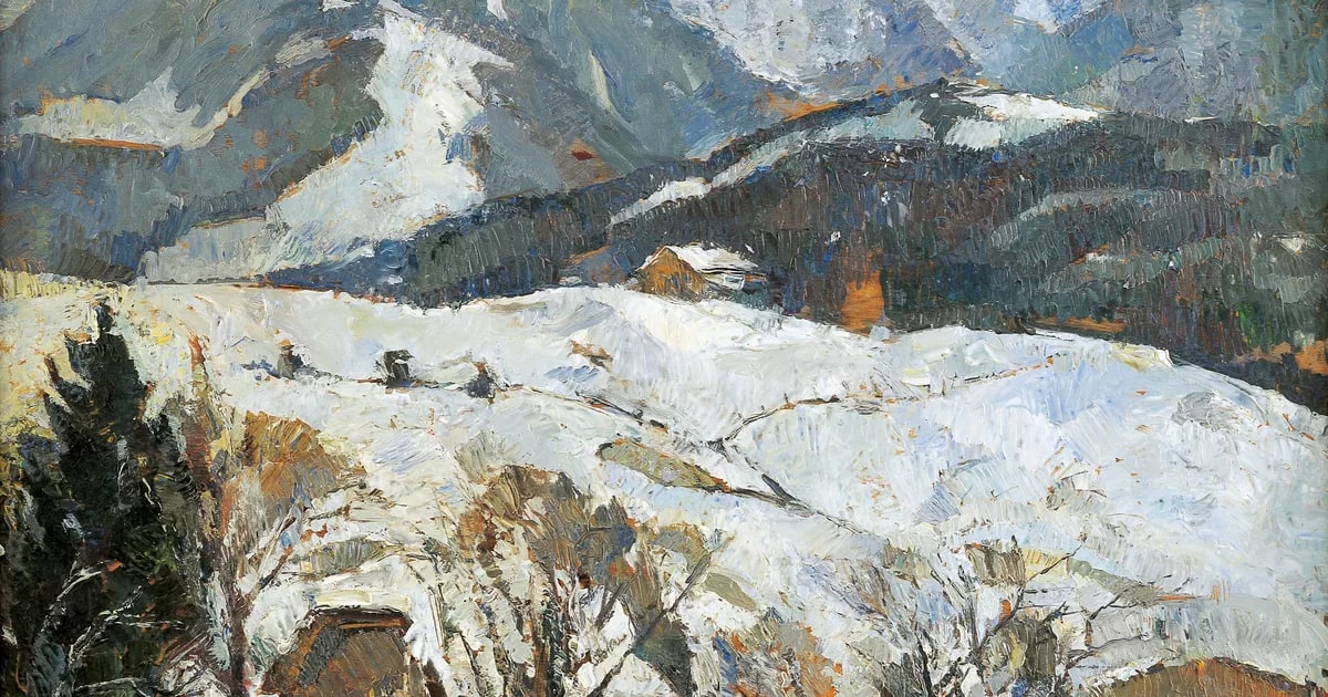 Neige Chateau d'Oex-Suisse