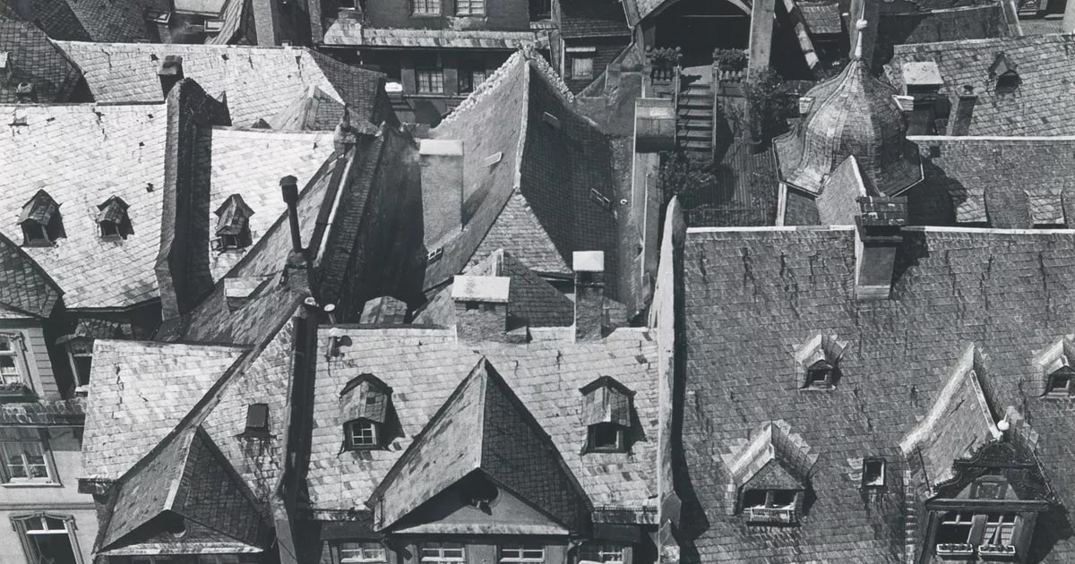 Old Frankfurt am Main before its destruction in World War II
