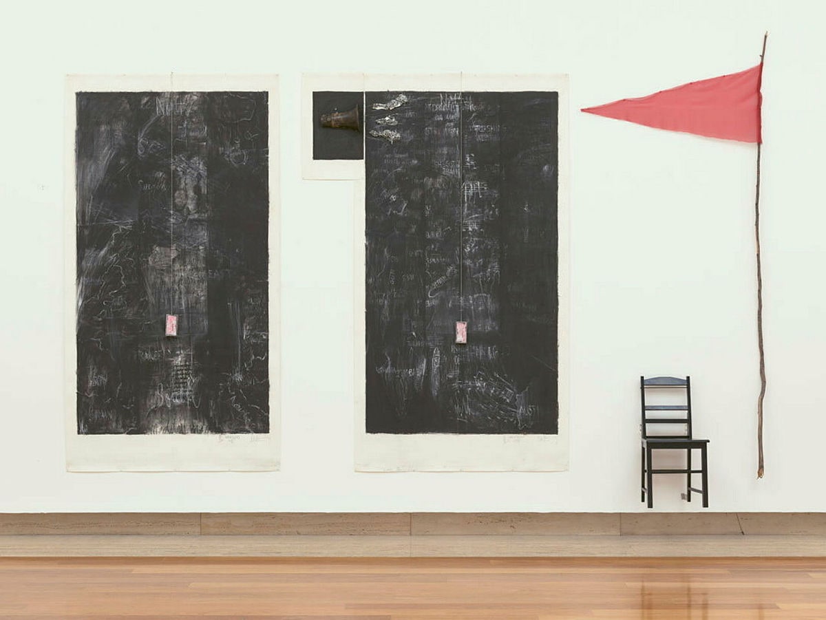Blackboards with pendulums 1992
