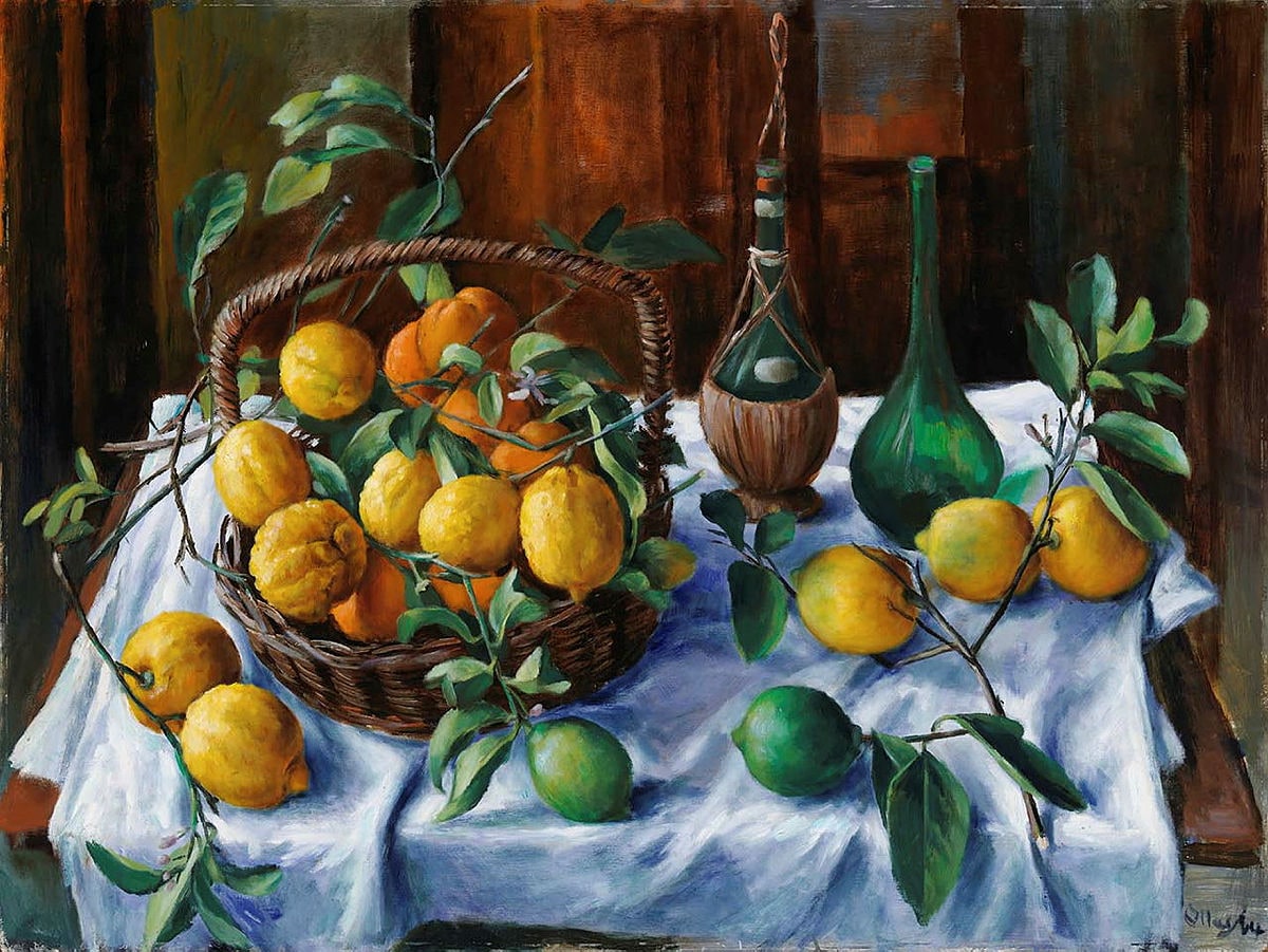 Lemons and oranges 1964
