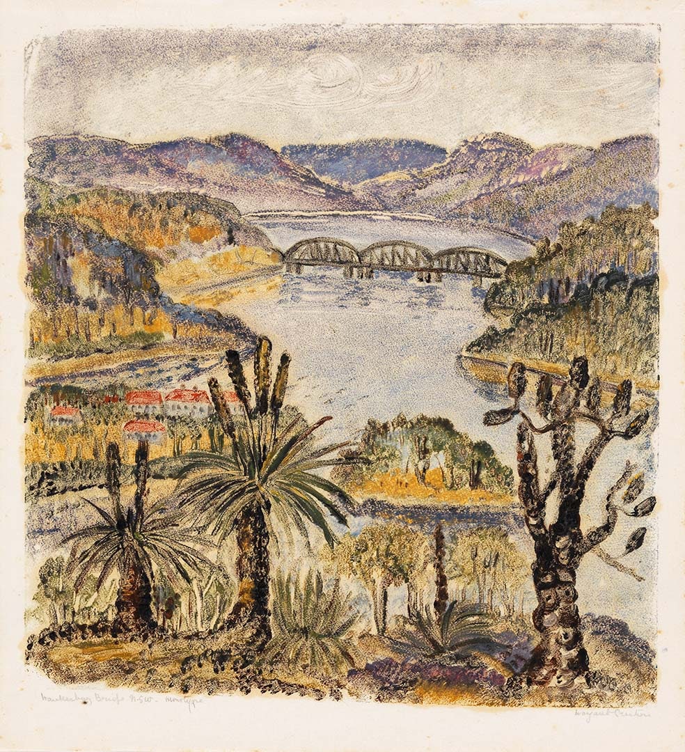 Hawkesbury Bridge, NSW 1946