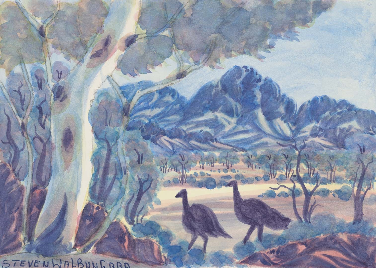 West MacDonnell Ranges, NT 2004