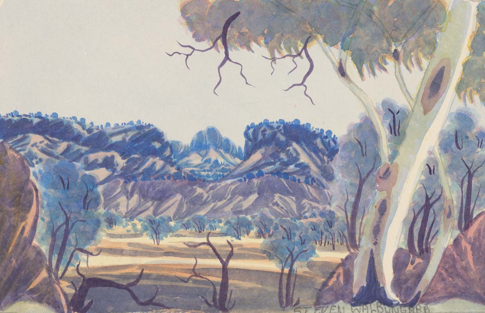 West MacDonnell Ranges, NT 2004