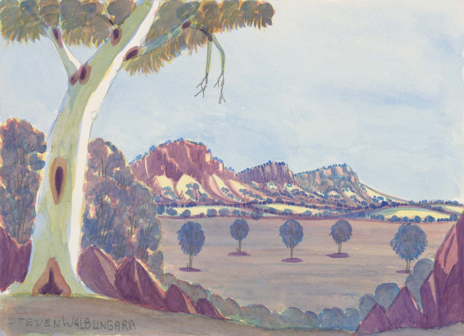 West MacDonnell Ranges, NT 2008