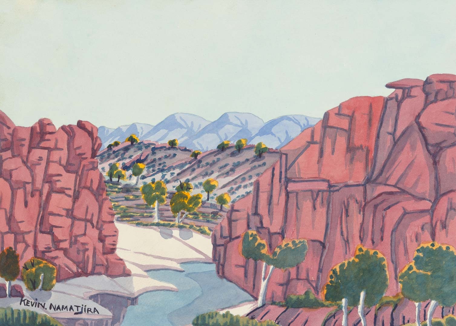 Glen Helen Gorge 2013