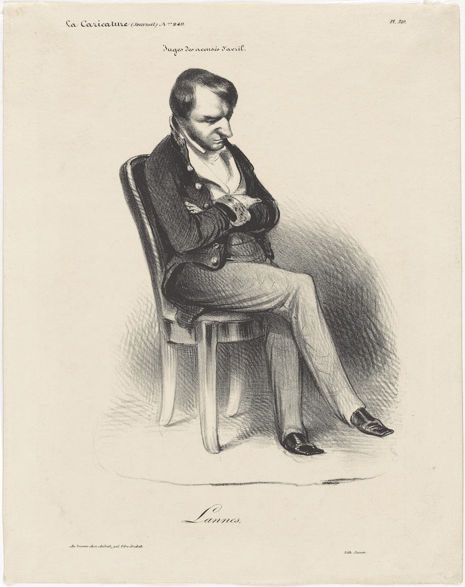 La Caricature. Plate 519. Lannes (Duc de Montebello)