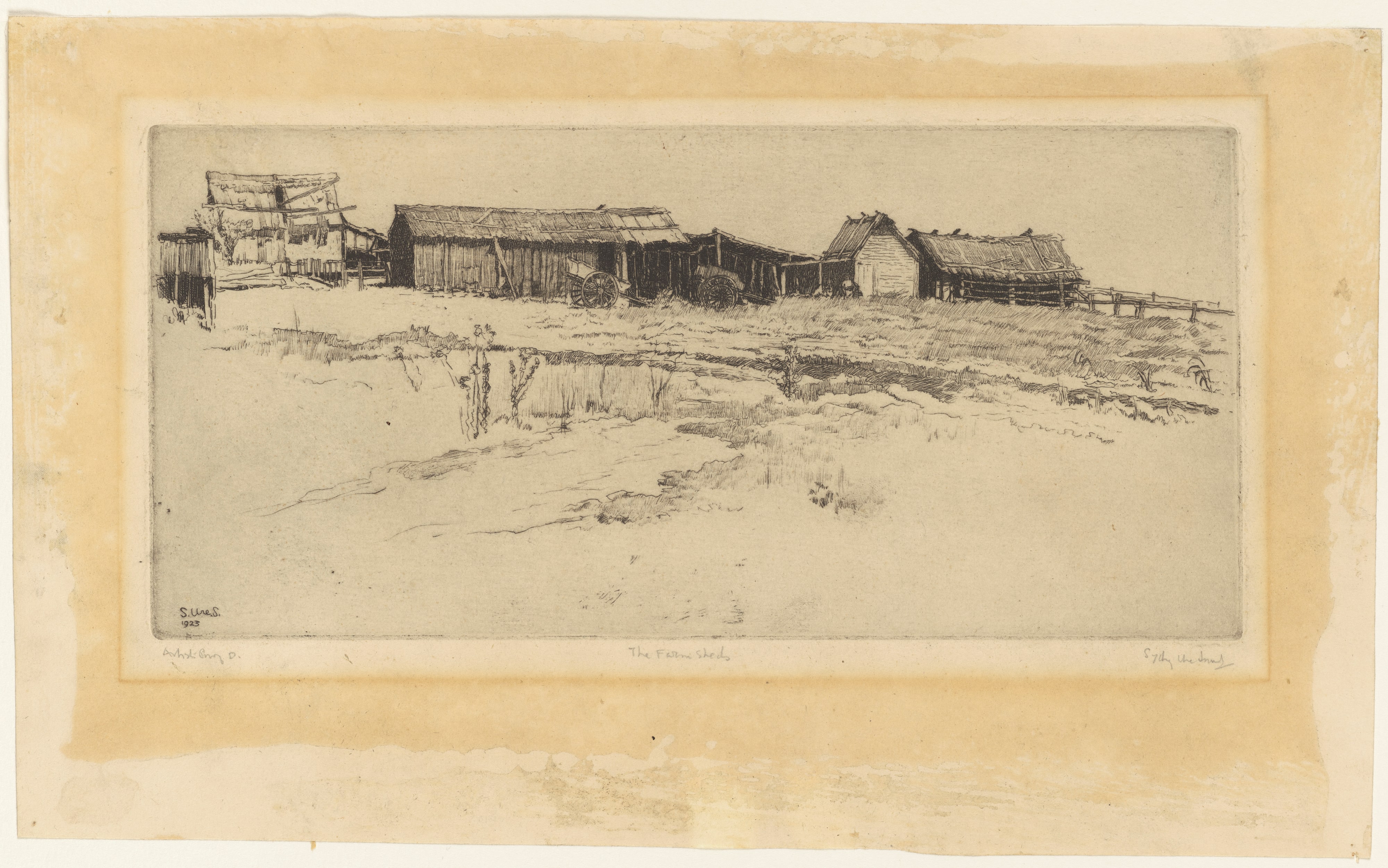 The farm sheds