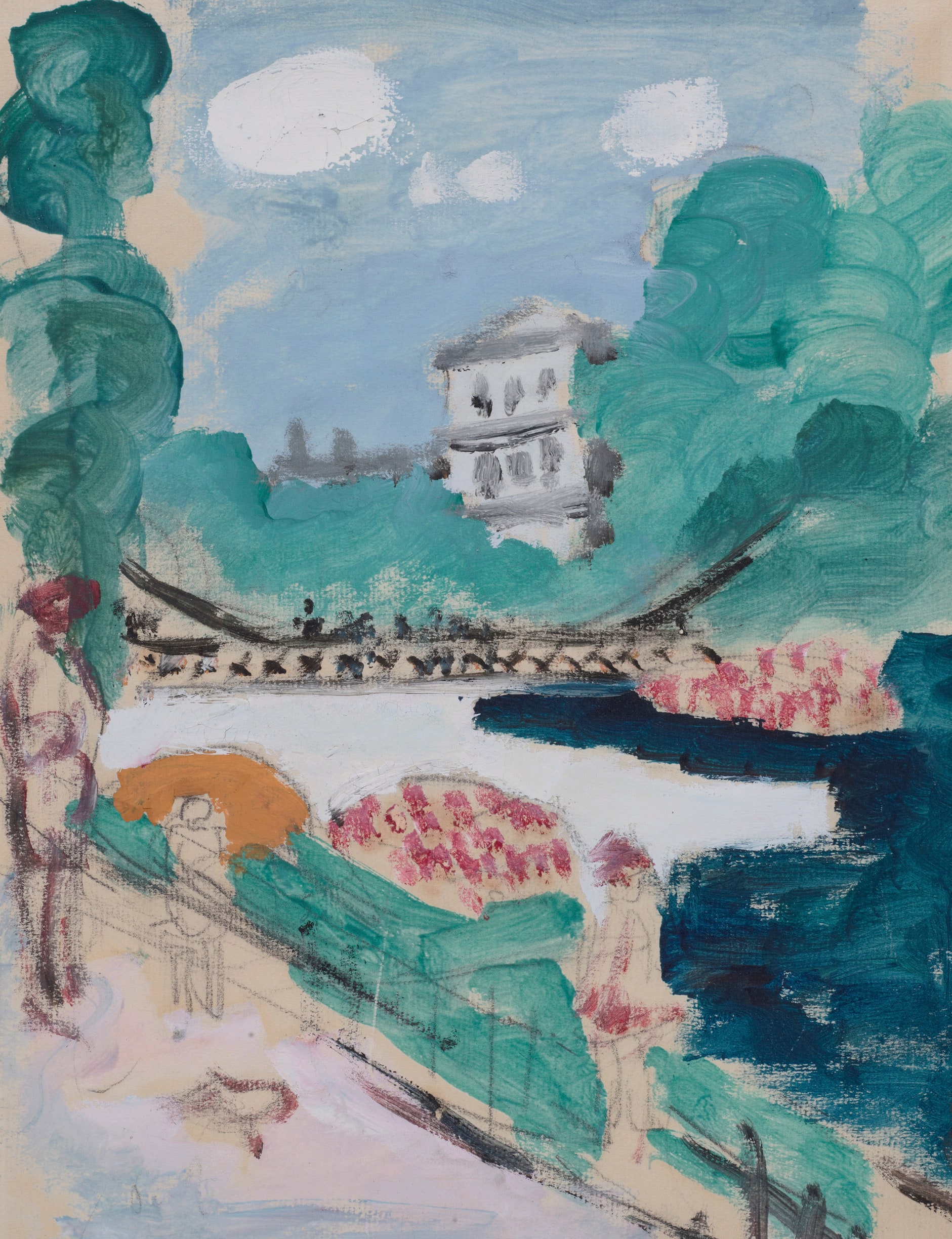 Bridge over river