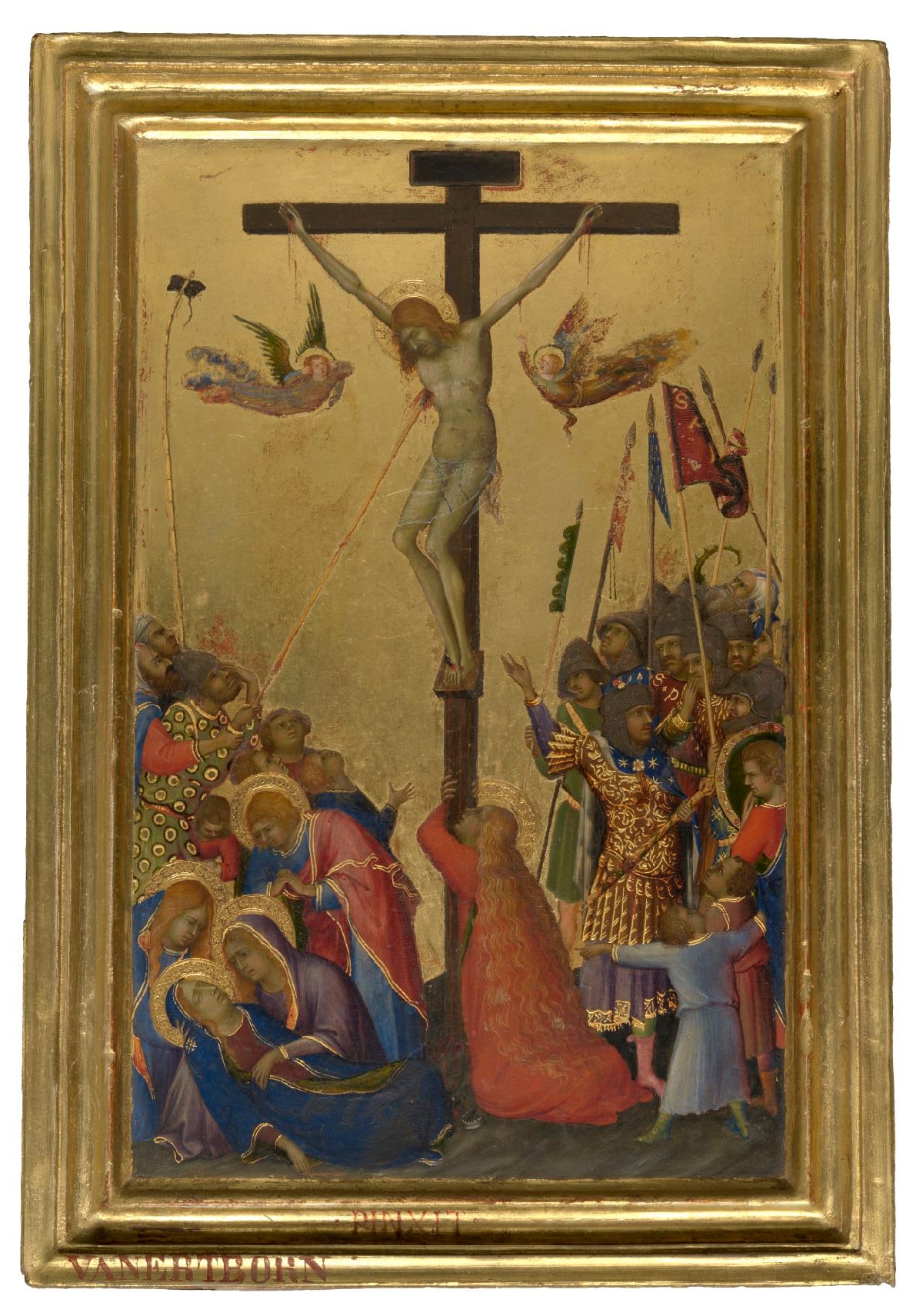 Christ on the Cross, 'Le coup de lance'
