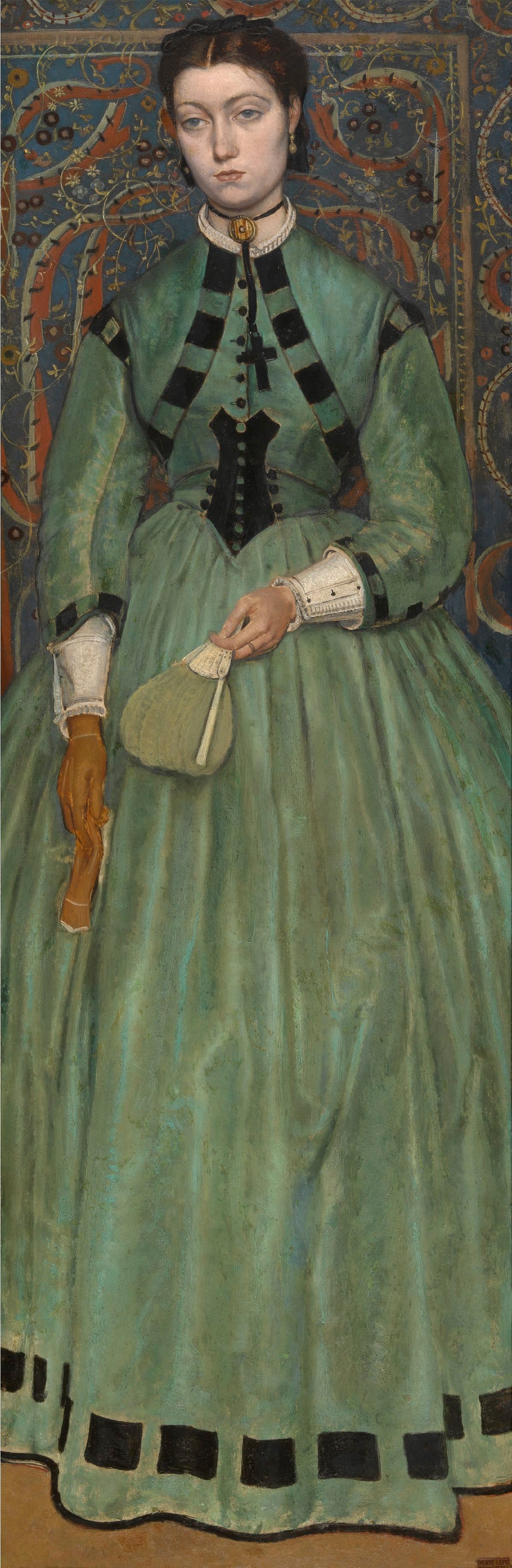 Lucie Leys, the Artist's Daughter