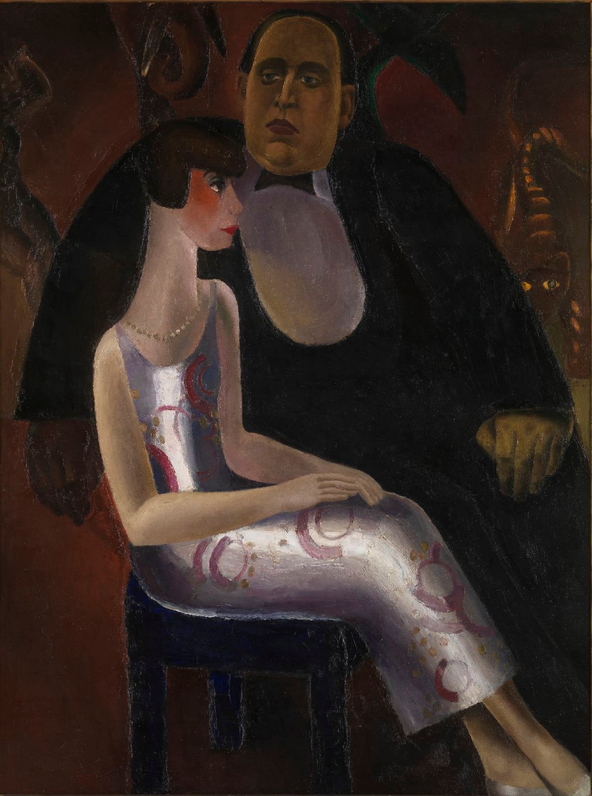 Paul-Gustave van Hecke and His Wife Norine De Schrijver