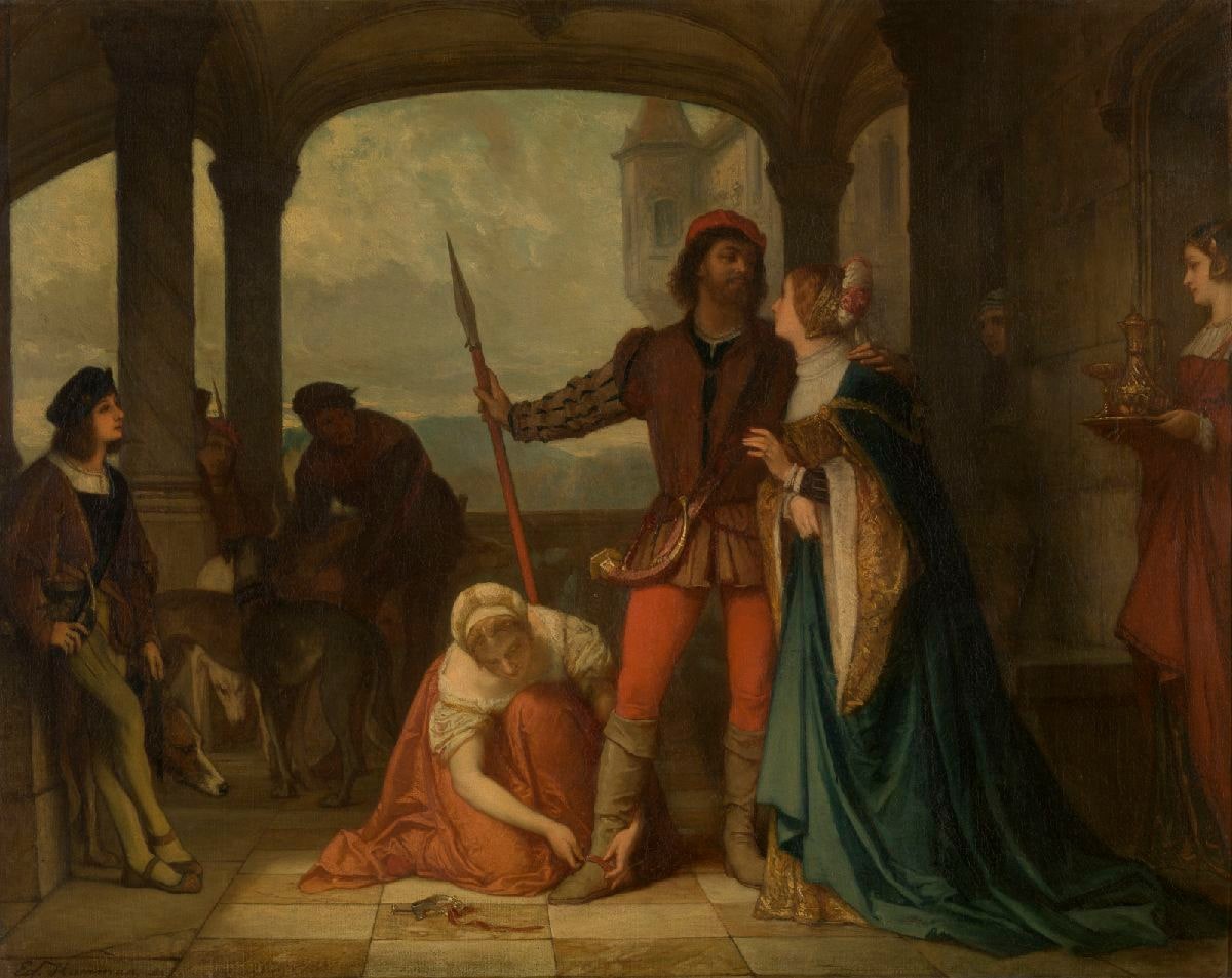 The Young François I of France Goes out Hunting