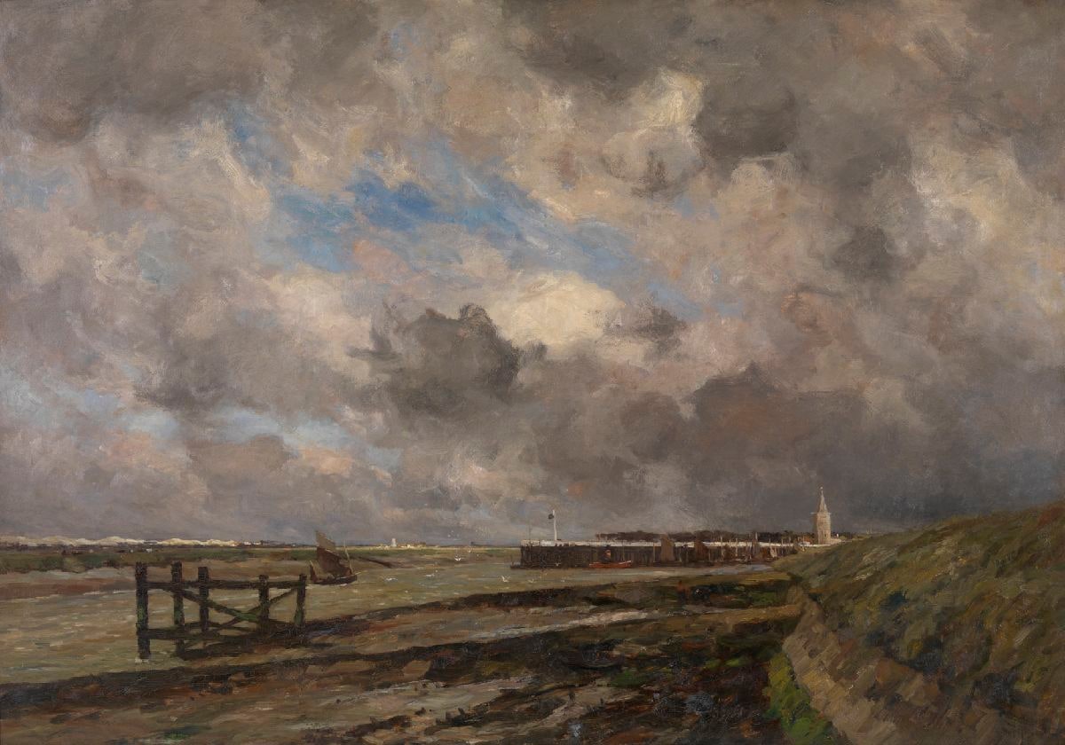 Showery Weather in Nieuwpoort