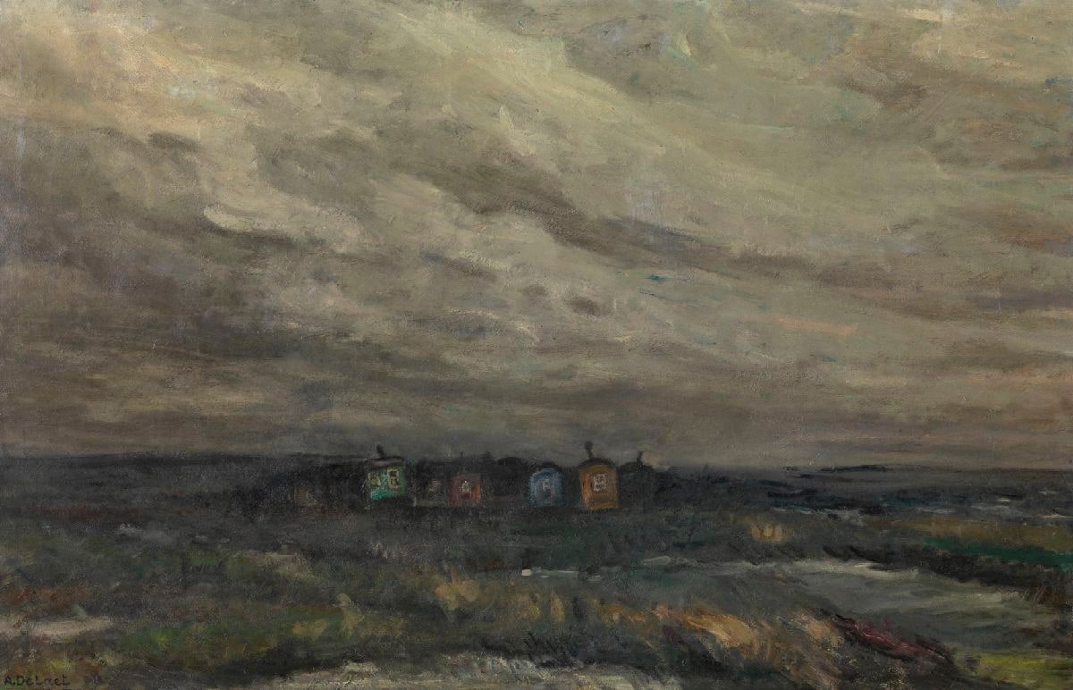 Caravans in the Rain