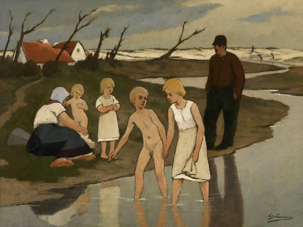 Children Bathing