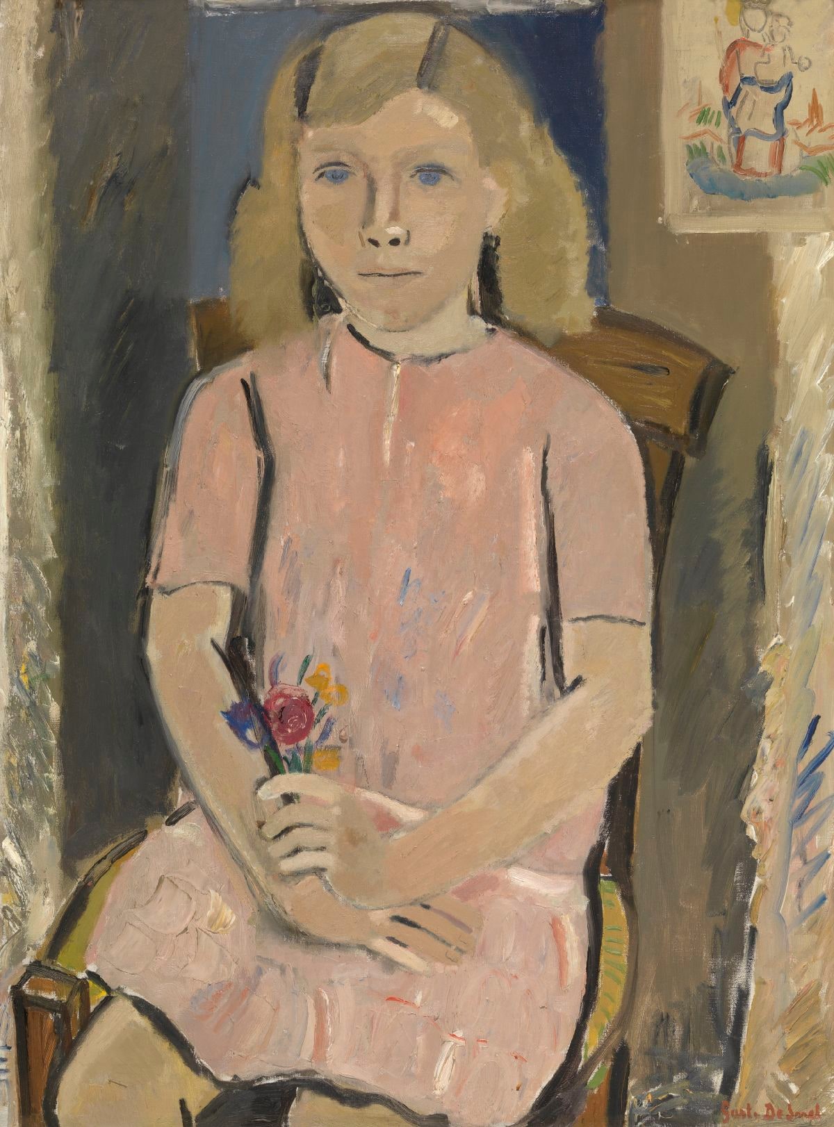 Girl in Pink