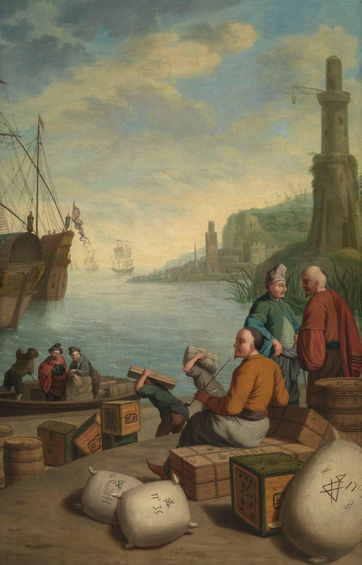 View of a Eastern Harbour
