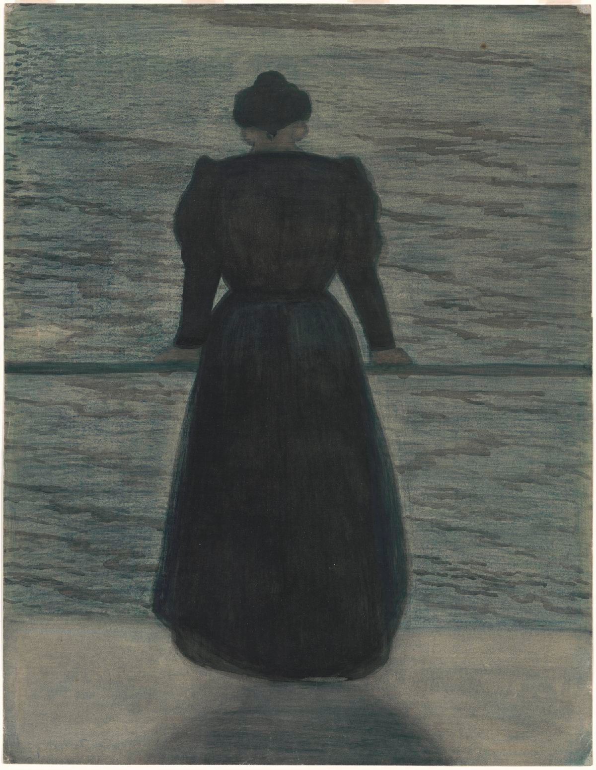 Woman by the Sea