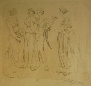 Mujeres en la feria