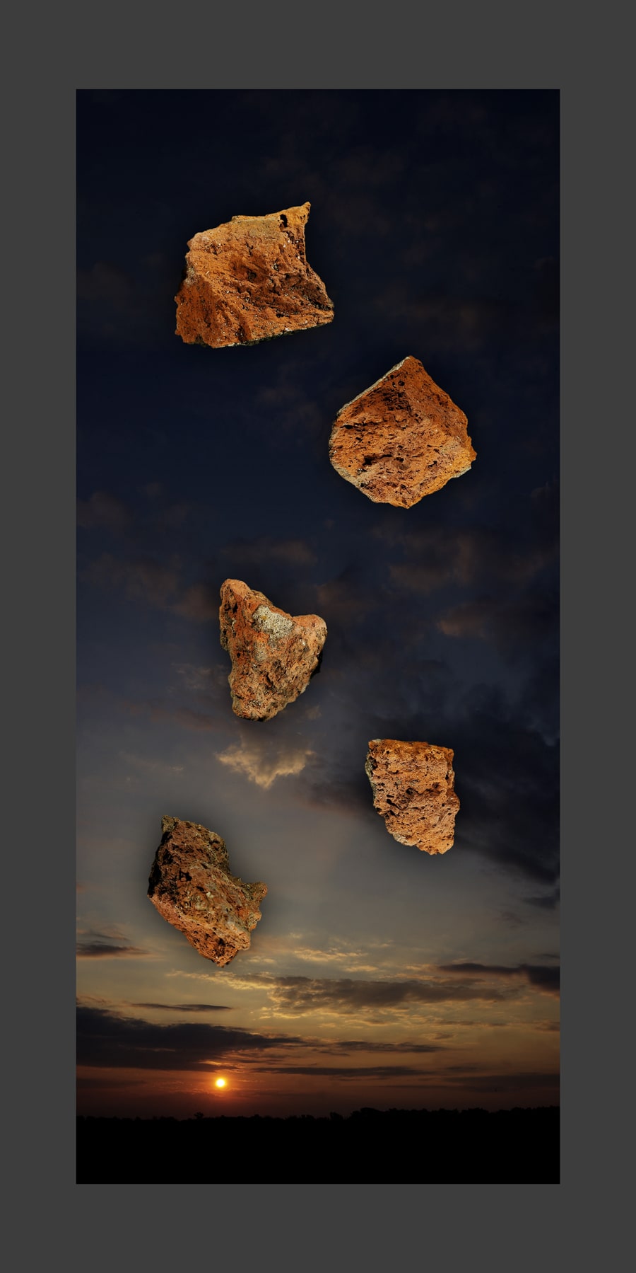 Cielito argentino con escombros II