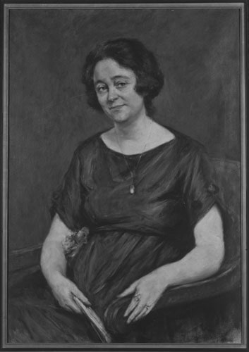 Portrait de madame Camille Huysmans