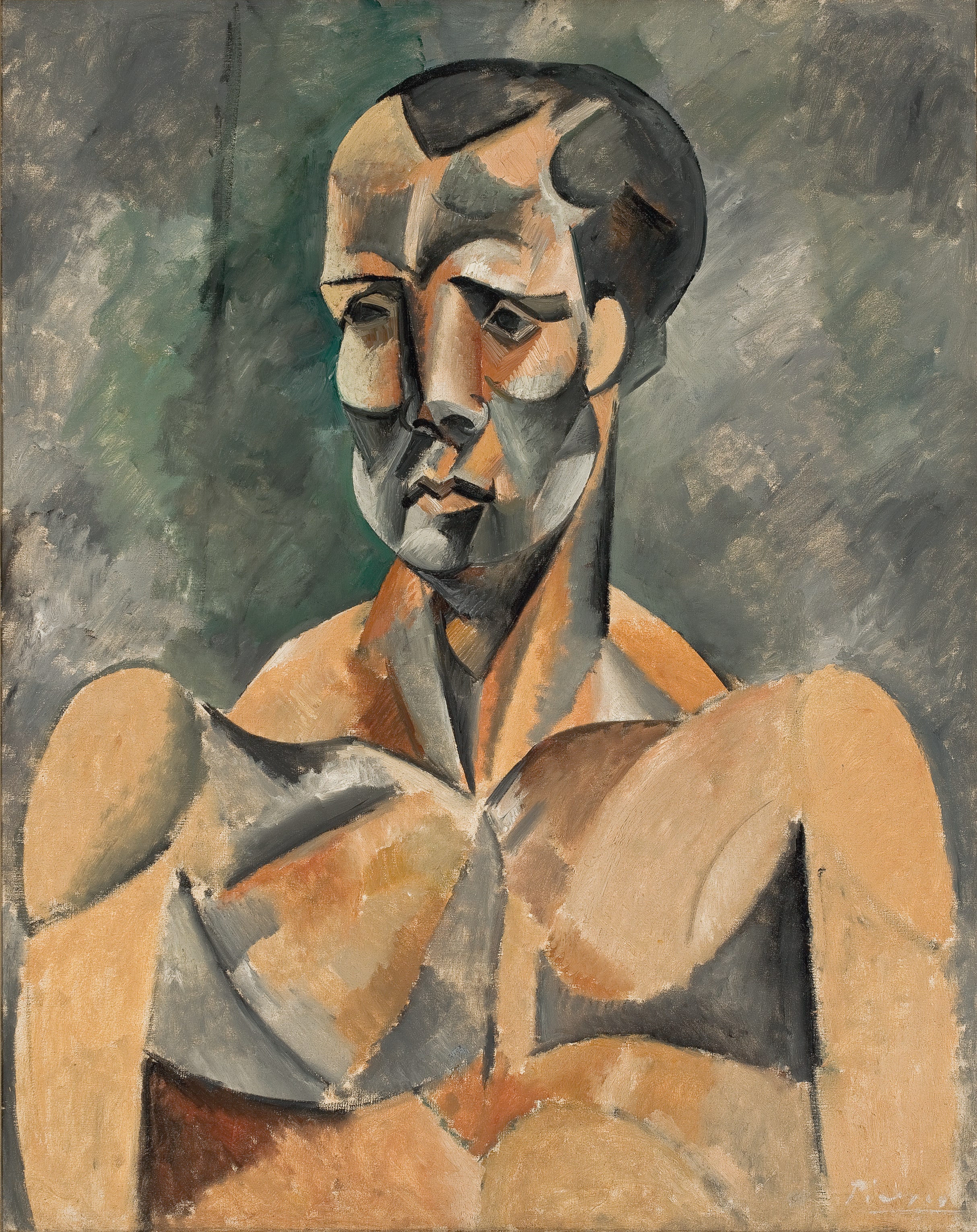 Busto de homem (o atleta)