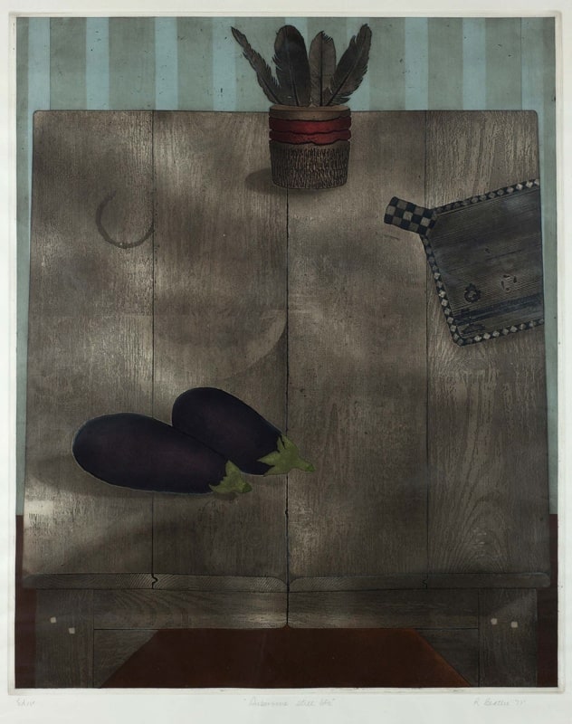 Aubergine Still Life