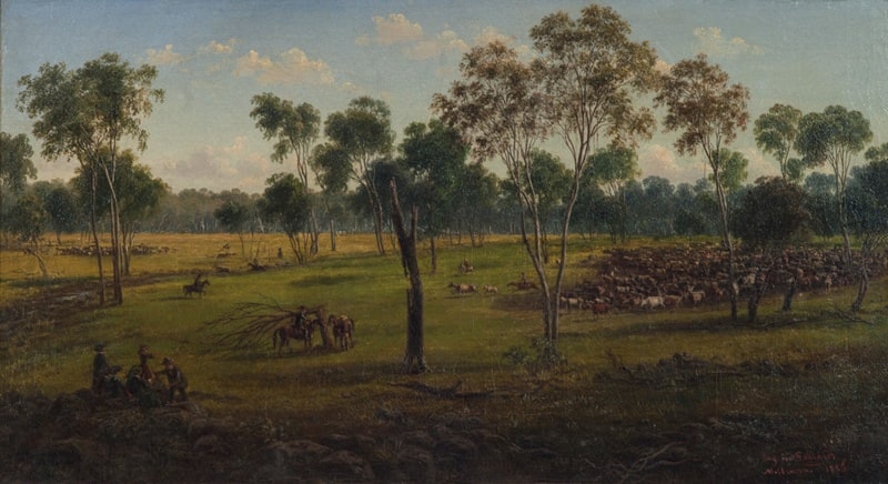 Cutting out the cattle, Kangatong