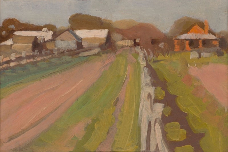 Farm road, Barnawatha