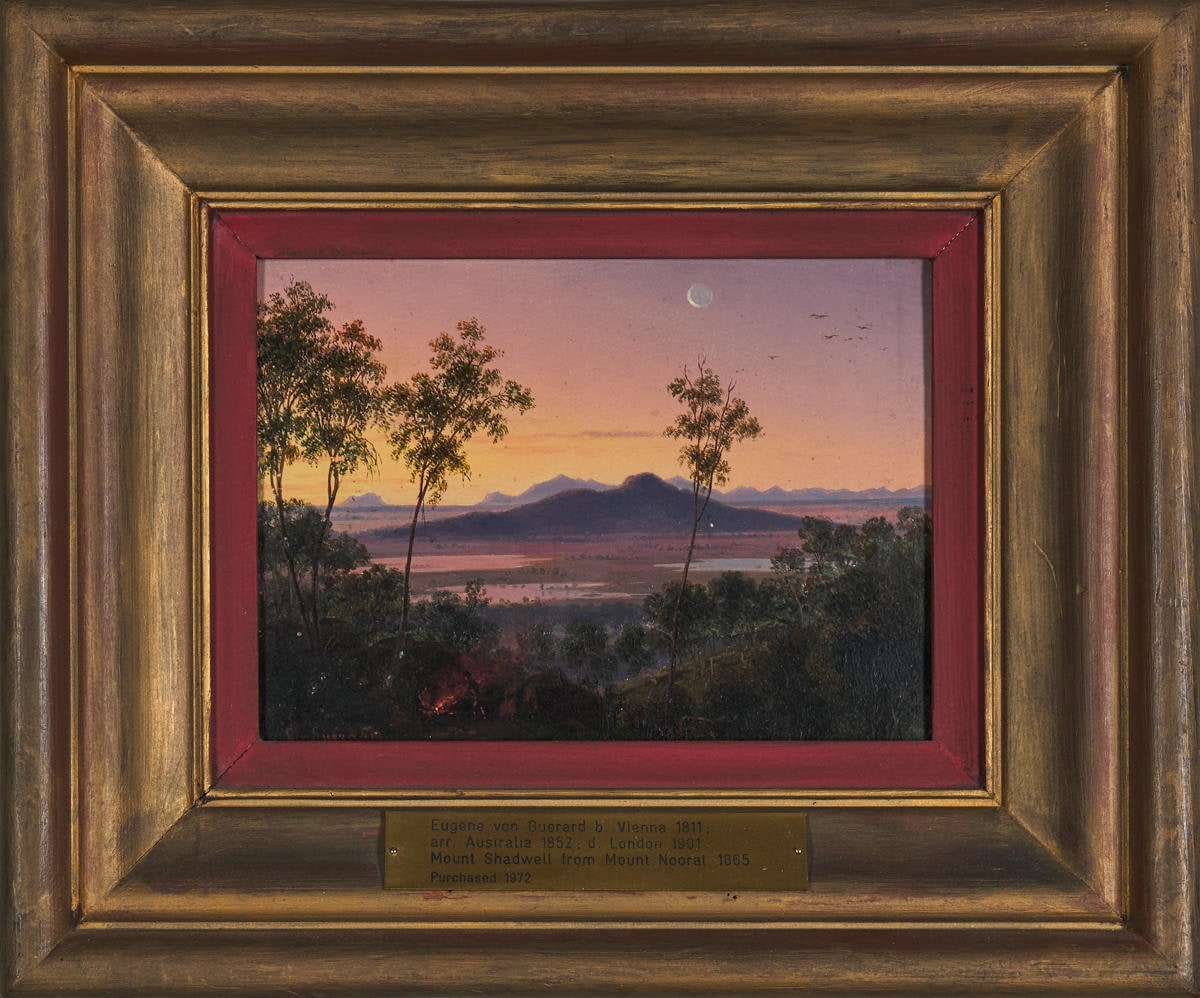Mount Shadwell from Mount Noorat